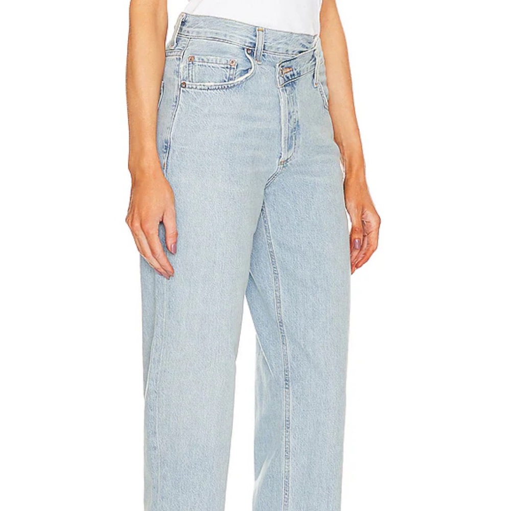 Agolde Los Ángeles criss cross denim - 25 - Picture 13 of 15